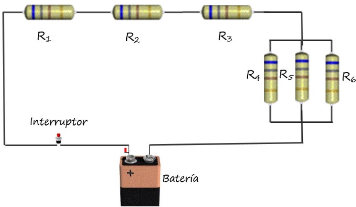 Circuitos Mixtos de Capacitores