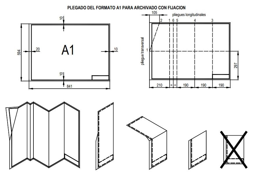 Formatos de papel y plegado