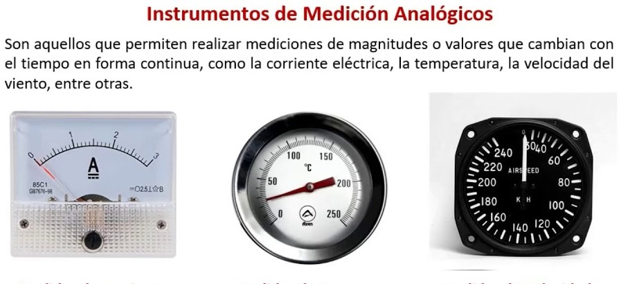 Técnicas de medición en instrumentación analógica